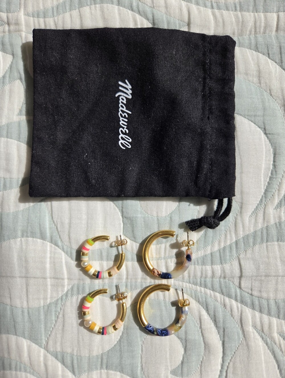 Madewell Hoop Earrings-Set Of Two